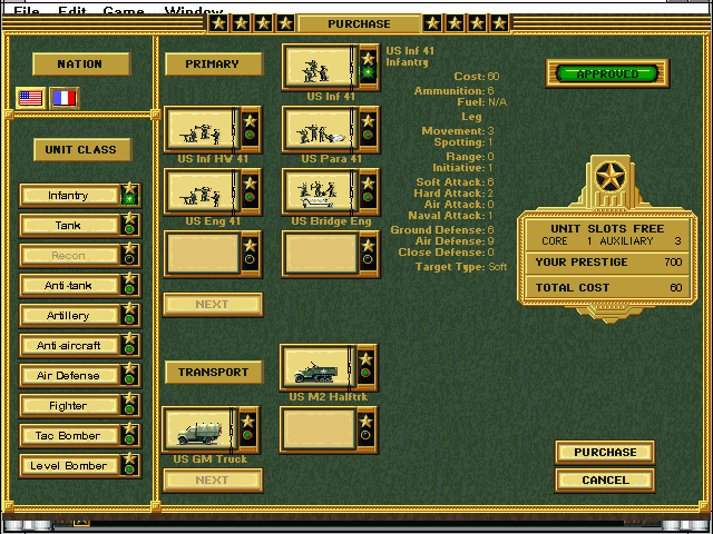 Allied General screenshot 3 for Playstation